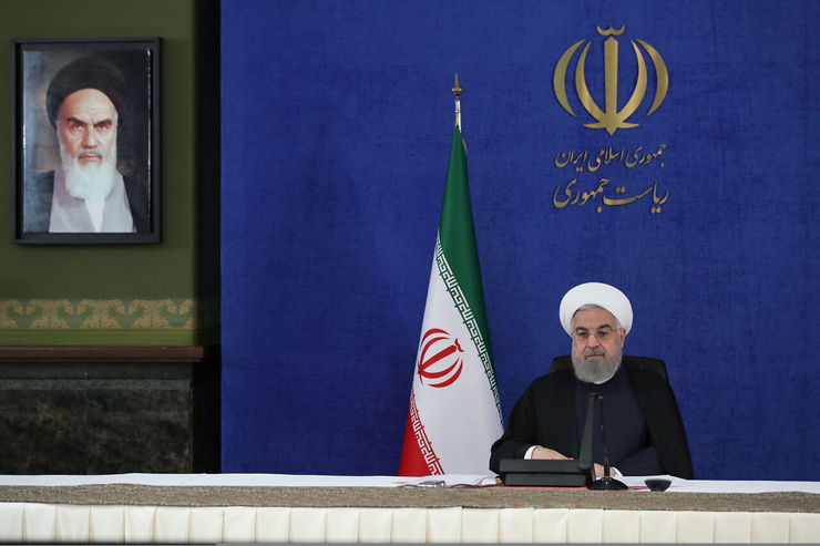 آغاز بهره برداری رسمی از پروژه‌های ملی وزارت نفت توسط روحانی