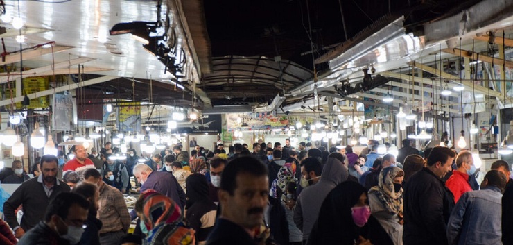 تصاویر| ازدحام جمعیت در بازار ماهی «فریدونکنار»