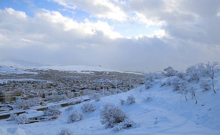 بارش یک‌متری برف در کردستان