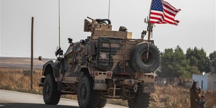 آمریکا یک کاروان نظامی دیگر از عراق وارد خاک سوریه کرد