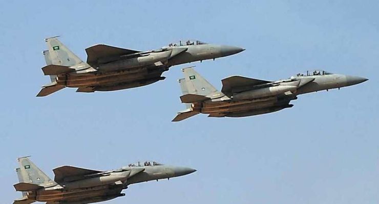 حمله هوایی ائتلاف سعودی به صنعا