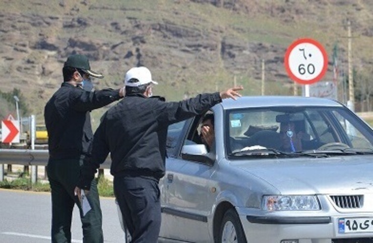 هشدار پلیس راه مازندران نسبت به ورود غیرمجاز به استان