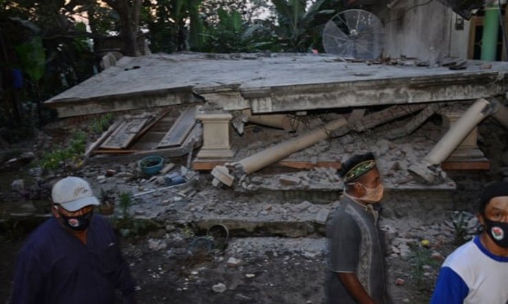 جزئیات زلزله ۶ ریشتری در اندونزی