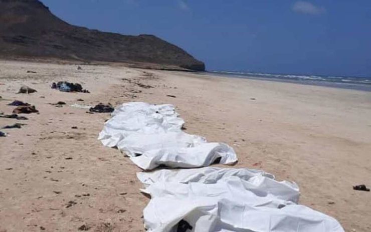 واژگونی مرگبار قایق مهاجران در سواحل جیبوتی با ۳۴ کشته