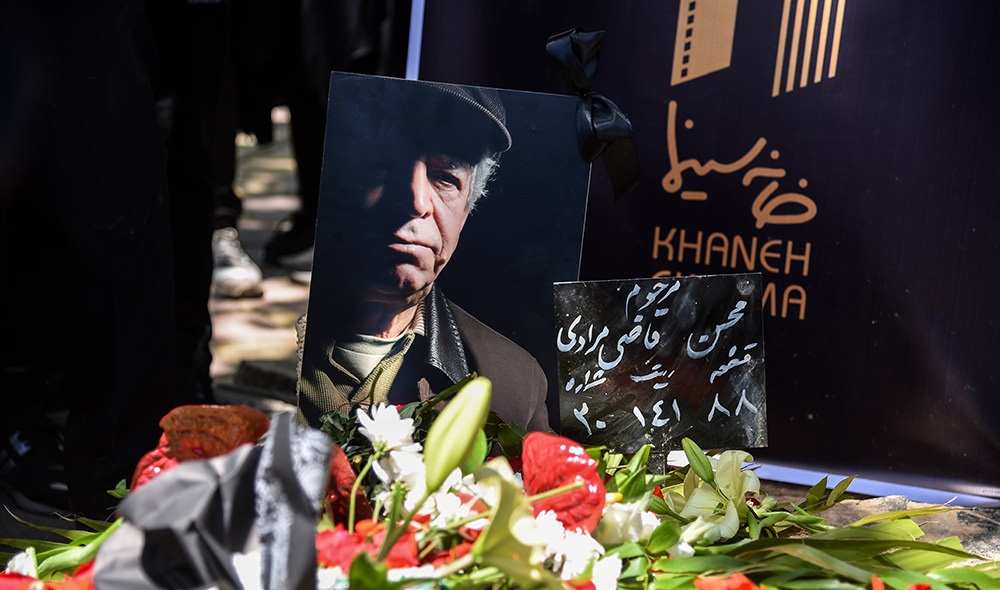 تصاویر| مراسم تشییع و خاکسپاری محسن قاضی مرادی