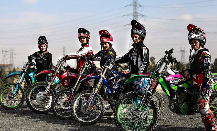 تصاویر| زنان موتورسوار در مشهد