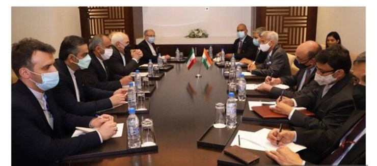 دیدار وزیر خارجه هند با ظریف