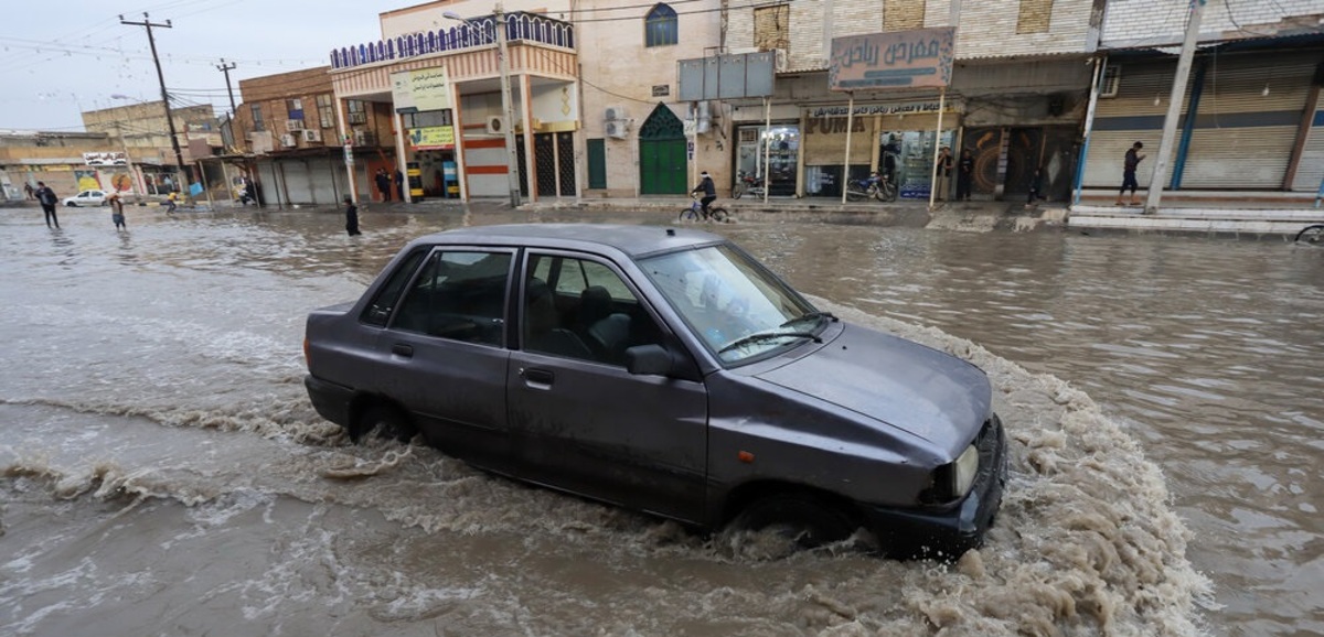 تصاویر| اهواز غرق در آب