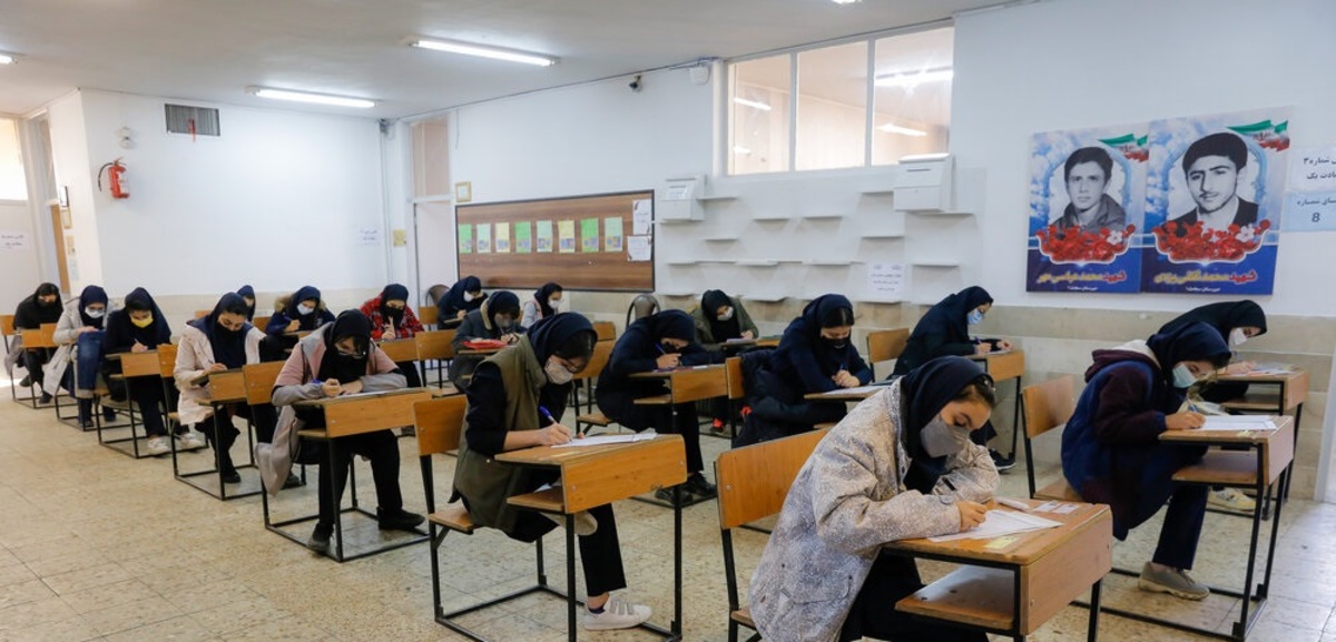 تصاویر| برگزاری حضوری امتحانات نوبت اول در مدارس قزوین