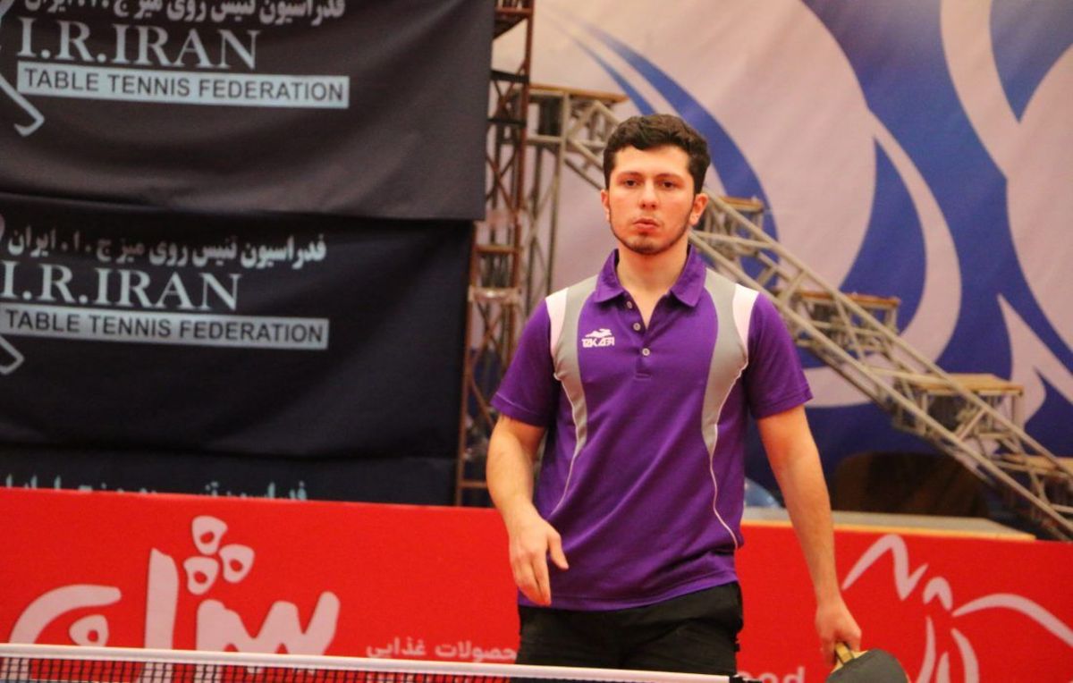 پیروزی احمدیان در جدال نمایندگان ایران در دور اول تنیس روی میز فیدر آلمان