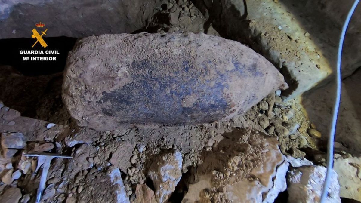 کشف یک بمب پس از ۸۰ سال در اسپانیا