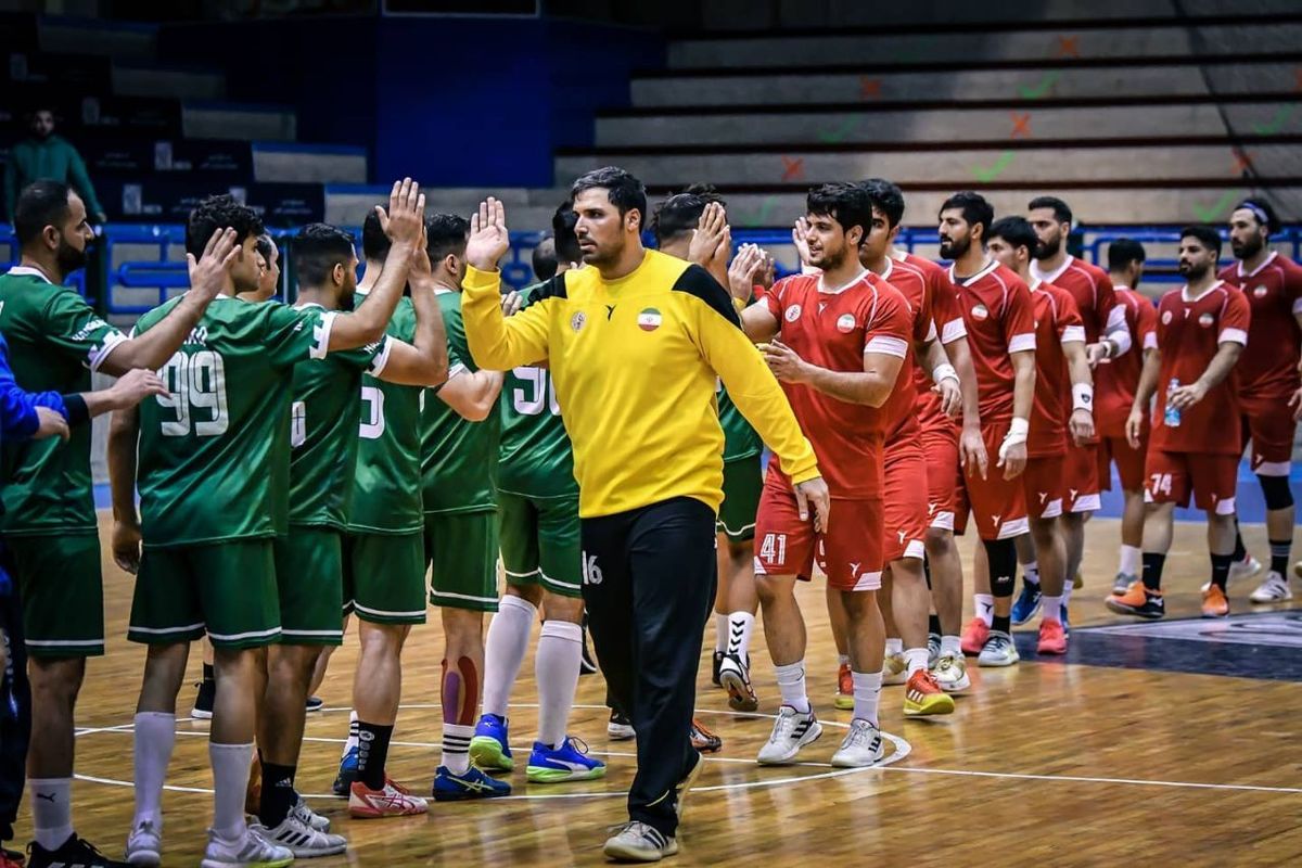 پیروزی هندبال ایران برابر عربستان