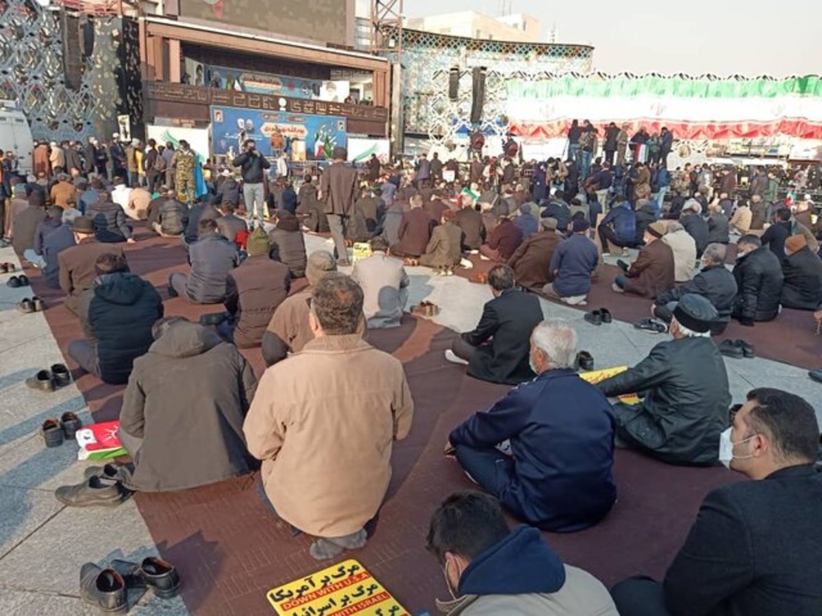 اجتماع مردمی ۹ دی در میدان امام حسین