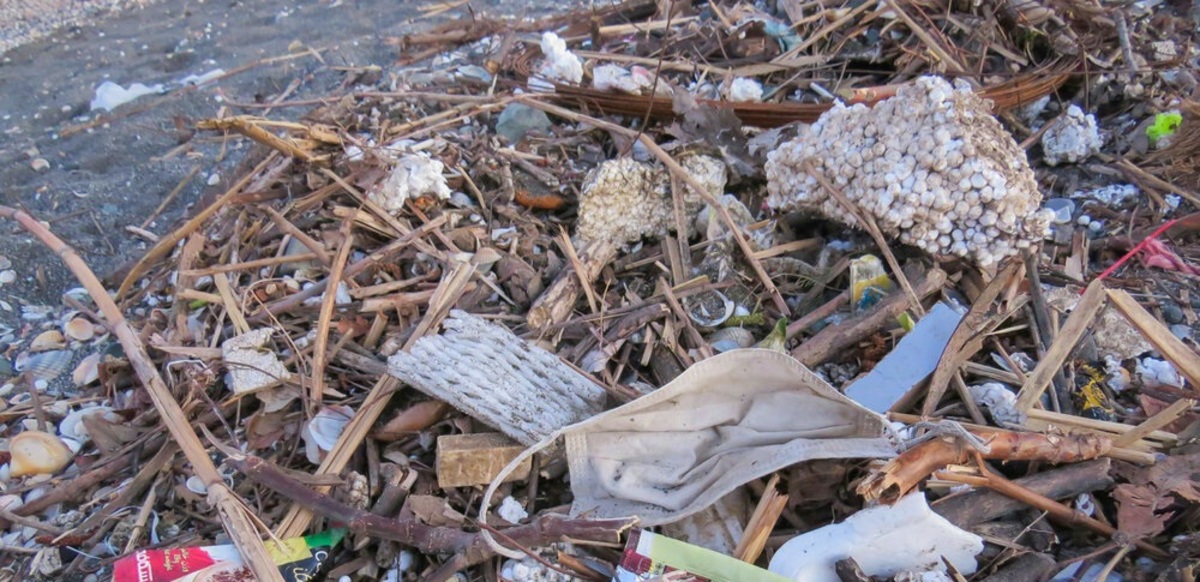 تصاویر| زخم زباله بر ساحل دریای خزر