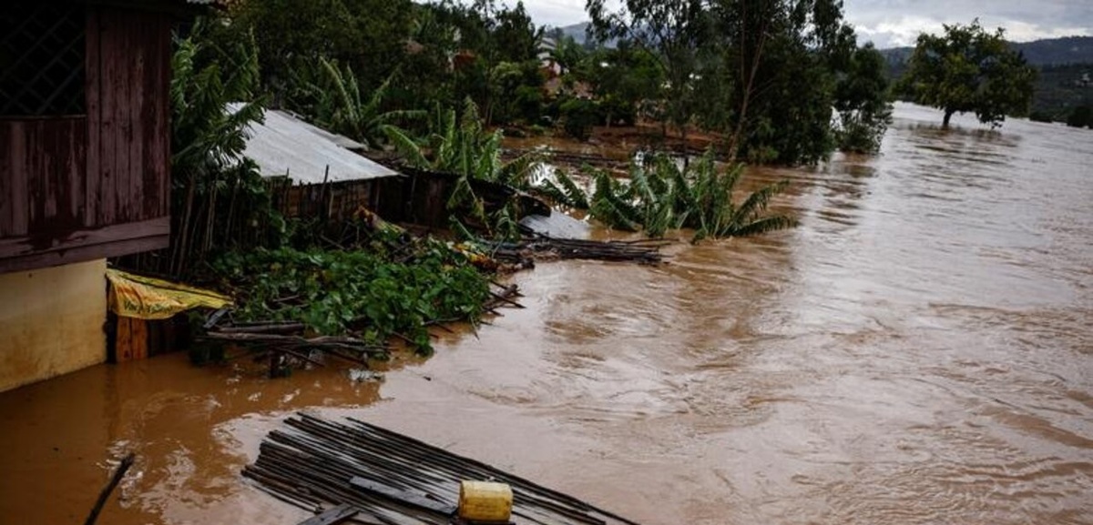 تصاویر| دومین طوفان مرگبار ماداگاسکار