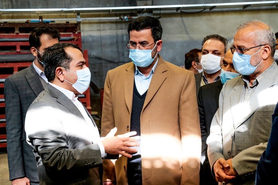 حضور معاون وزارت صمت و استاندار قم در آیین افتتاح کارخانه اسپات حضور معاون وزارت صمت و استاندار قم در آیین افتتاح کارخانه اسپات