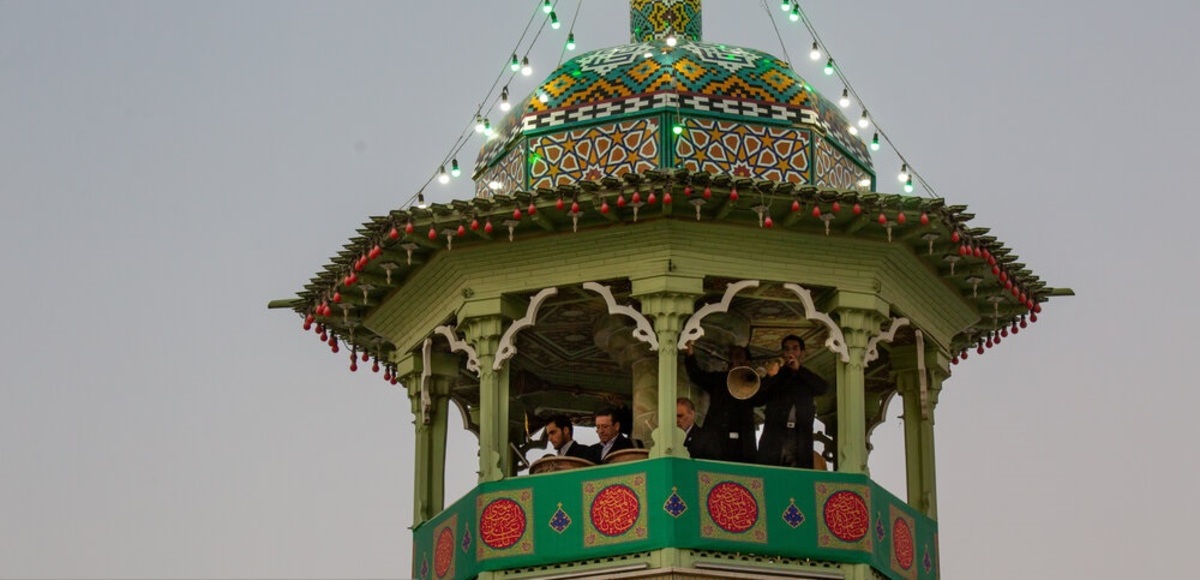 تصاویر| نقاره زنی شب میلاد حضرت علی در قم