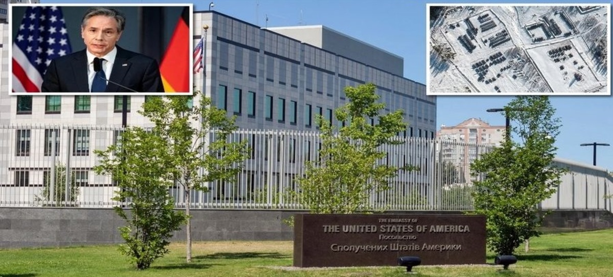 سفارت آمریکا در اوکراین تخلیه می‌شود