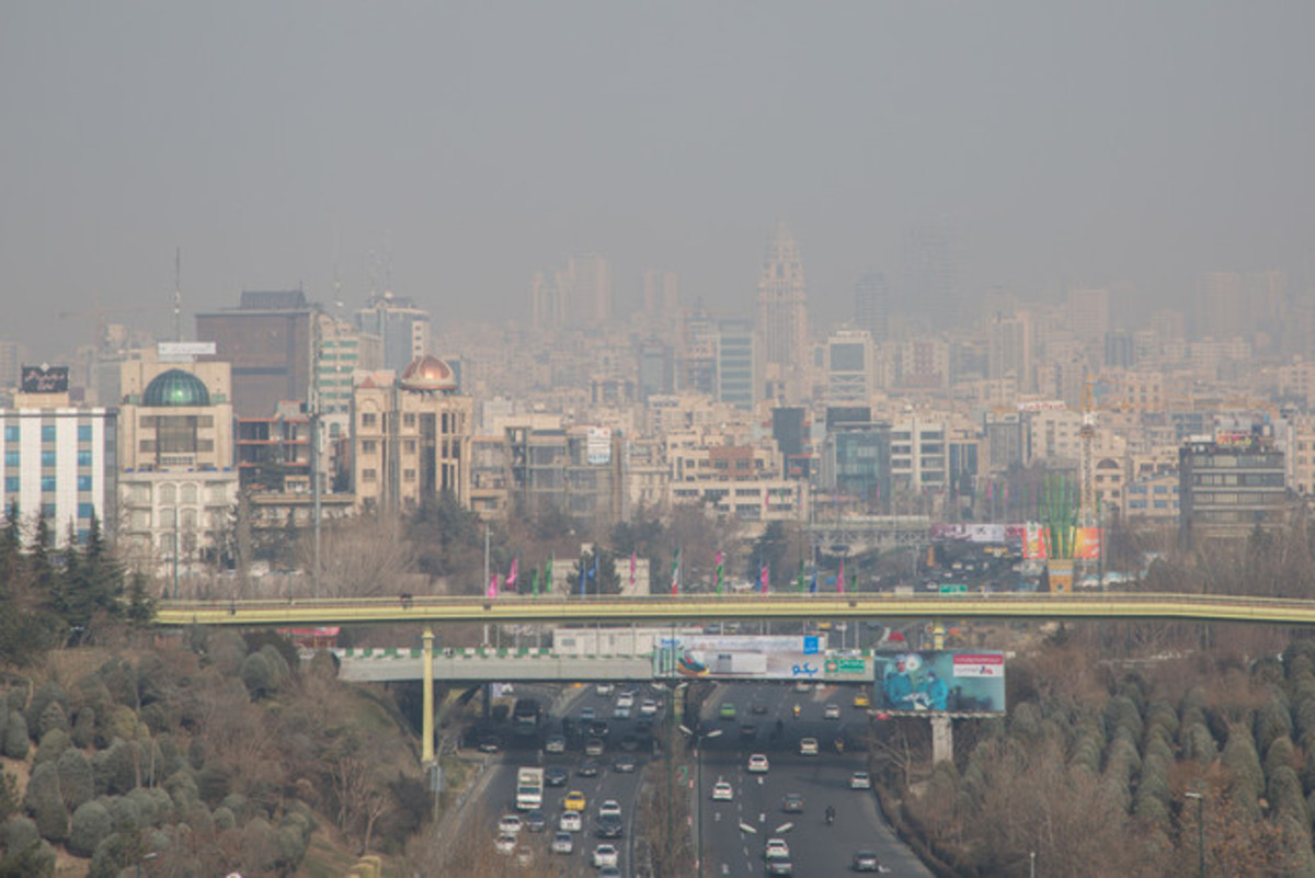 تداوم آلودگی هوای تهران برای سومین روز پیاپی