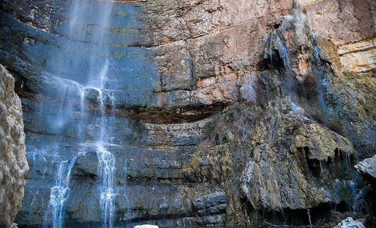 تصاویر| بلندترین آبشار فصلی خاورمیانه زنده شد