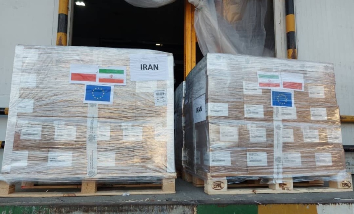 اهدای دومین محموله آسترازنکا لهستان به ایران