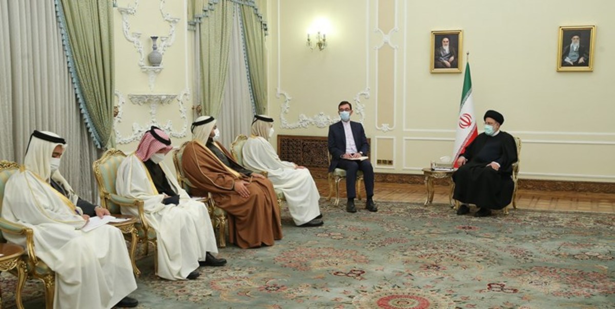 دعوت رسمی امیر قطر از رئیسی