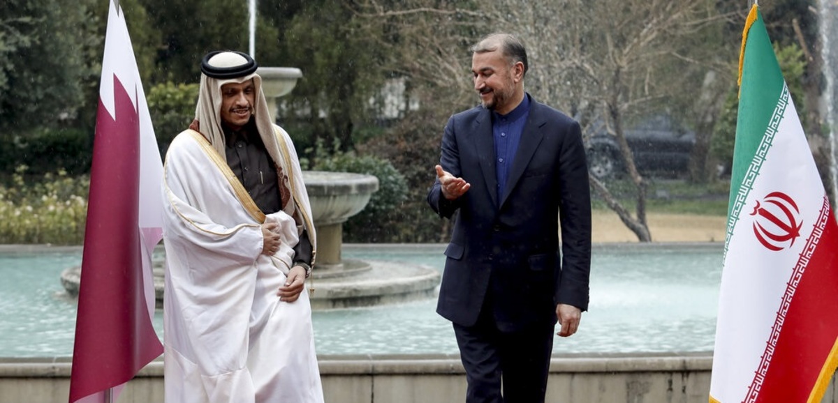 تصاویر| دیدار وزیر امور خارجه قطر با امیر عبداللهیان