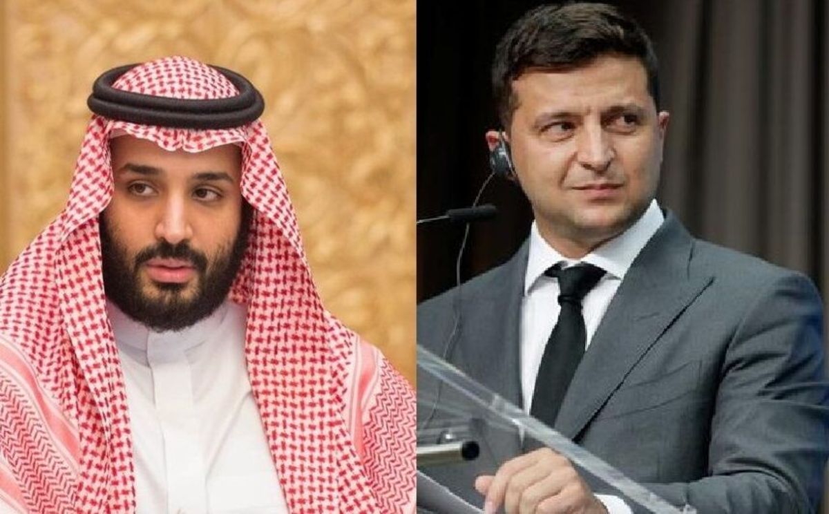 گفت‌وگوی تلفنی ولیعهد عربستان با رئیس‌جمهور اوکراین