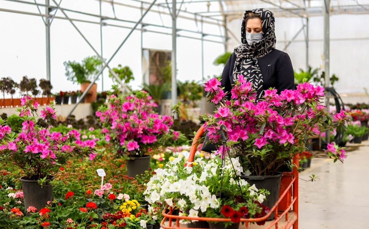 تصاویر| جشنواره گل‌های بهاری در اصفهان