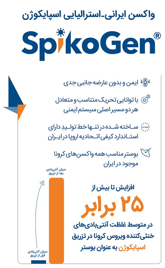 چرا واکسن اسپایکوژن؟ دز سوم واکسیناسیون کرونا چرا واکسن اسپایکوژن؟ دز سوم واکسیناسیون کرونا