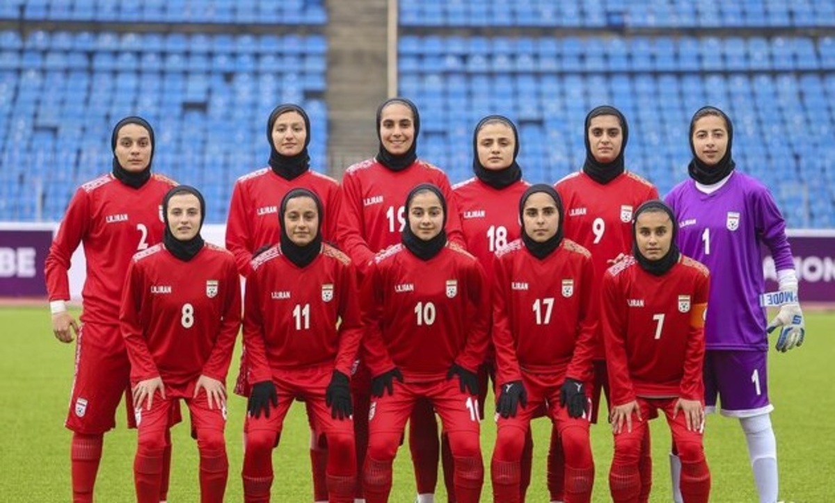 دختران فوتبالیست ایران، تاجیکستان را گلباران کردند