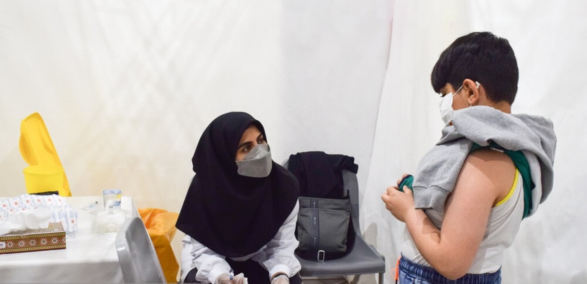 تصاویر| واکسیناسیون کودکان در اصفهان