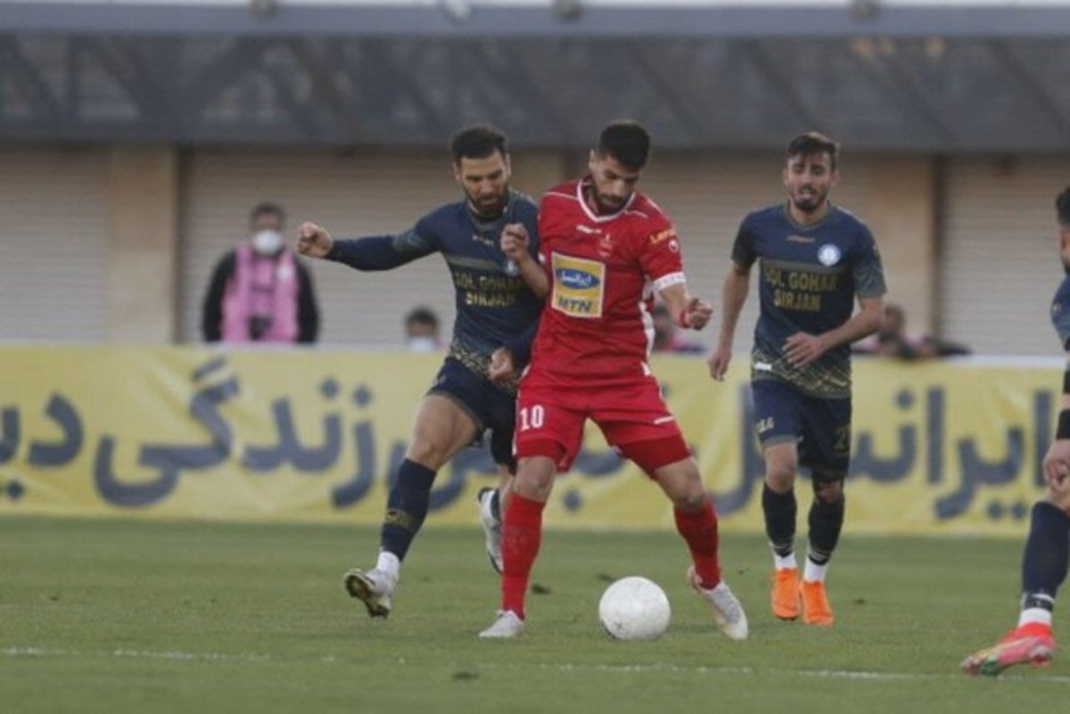 پرسپولیس یک - گل گهر یک/ هدیه امیر به استقلال