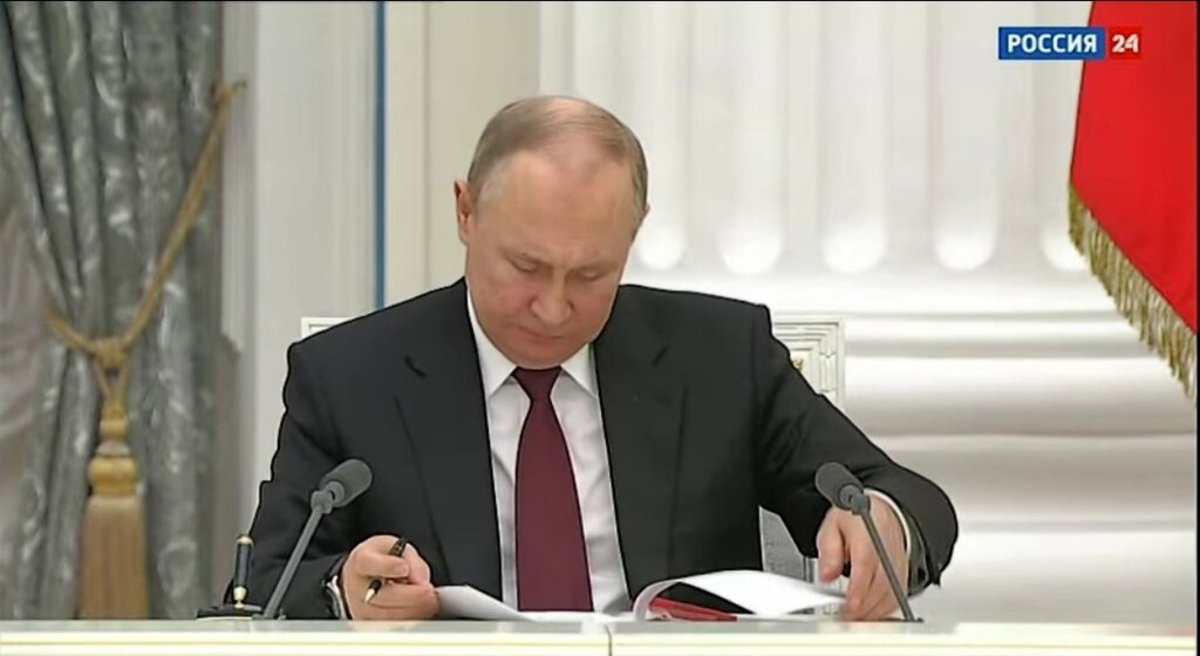 فیلم| اولین اظهارنظر پوتین پس از حمله به اوکراین/ اشغال اوکراین در دستور کار روسیه؟