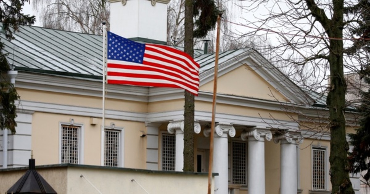 تعلیق فعالیت سفارت آمریکا در بلاروس