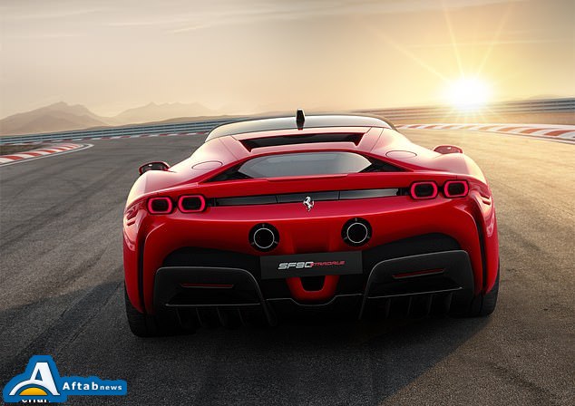 عکس| اولین خودروی تمام برقی فراری