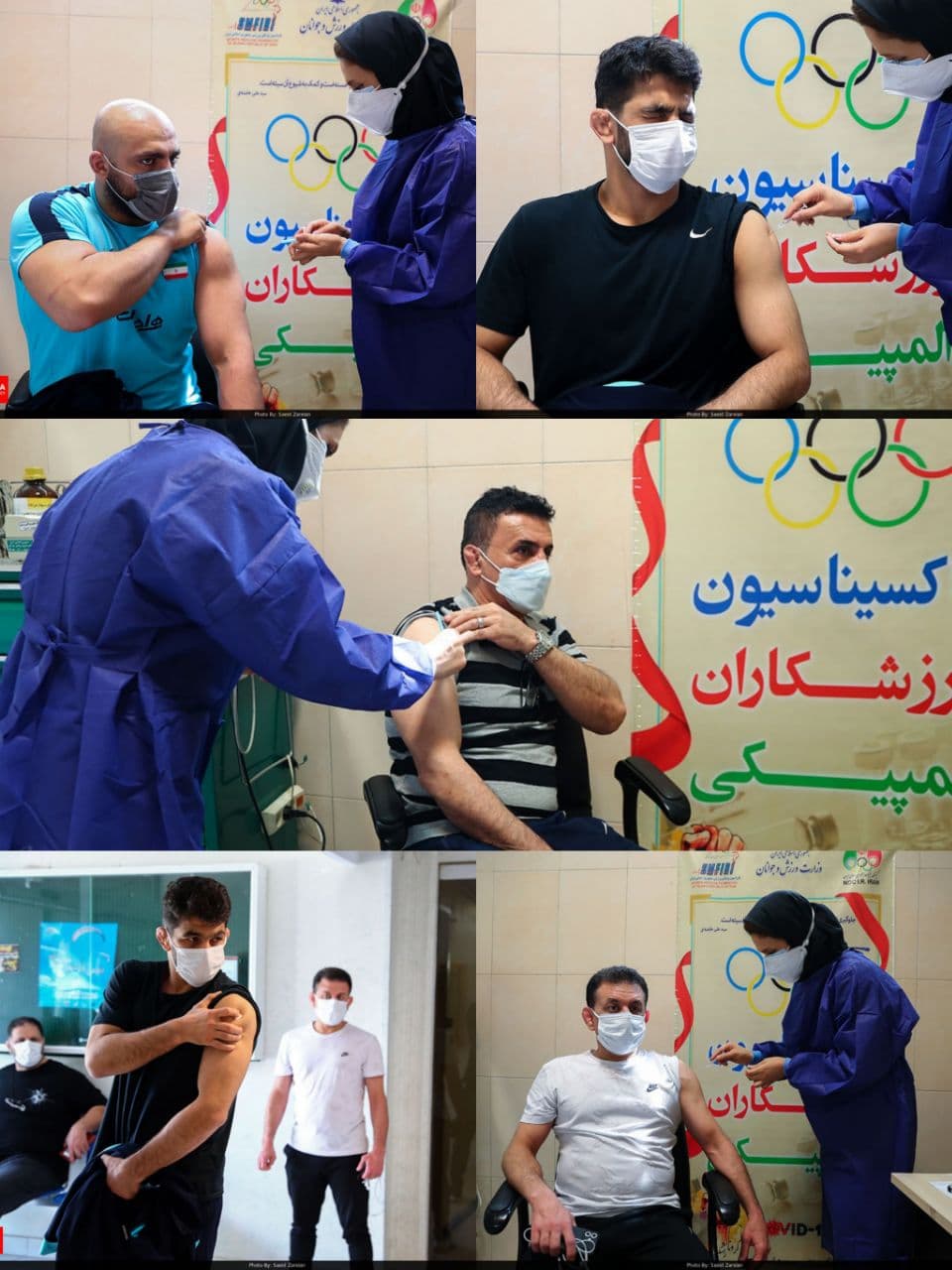 ترس عجیب حسن یزدانی از واکسن!/عکس