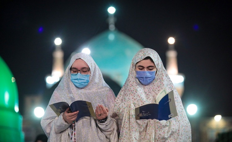 تصاویر| احیای شب نوزدهم رمضان در حرم مطهر رضوی