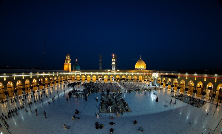 تصاویر| مسجد کوفه در ایام شهادت حضرت علی