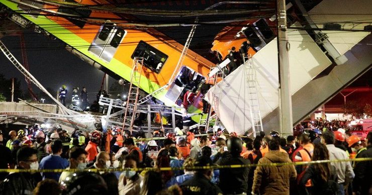 حادثه قطار در مکزیک با حدود ۱۰۰ کشته و زخمی