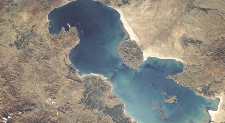 تراز دریاچه ارومیه ۴۸ سانتیمتر کاهش یافت