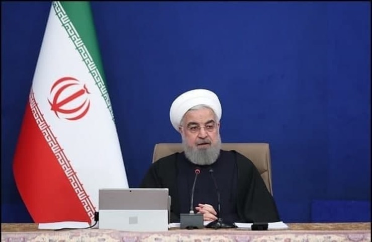 روحانی: می‌خواهیم دیوار تحریم را با بلدوزر برداریم، می‌گویند با فرغون بردارید
