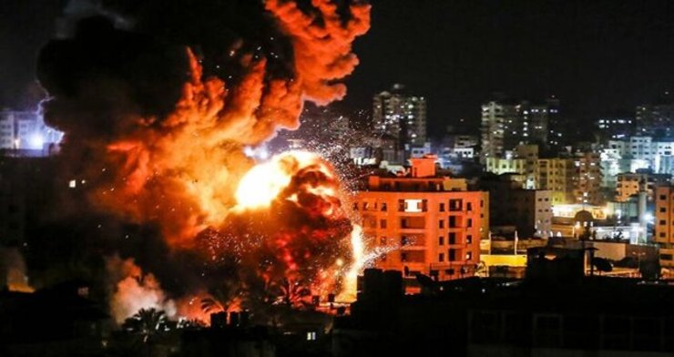 ادامه حملات موشکی بین اسرائیل و فلسطین / افزایش تعداد قربانیان غزه به ۷۲ نفر