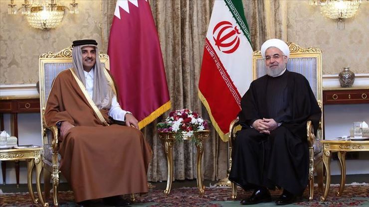 روحانی به امیر قطر: حملات اسرائیل علیه فلسطین باید فورا متوقف شود