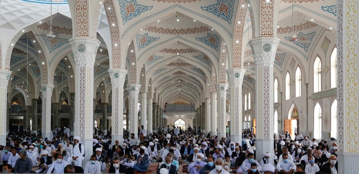 تصاویر| مراسم نماز عید فطر اهل سنت خواف