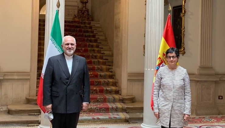دیدار ظریف با وزیر امور خارجه اسپانیا