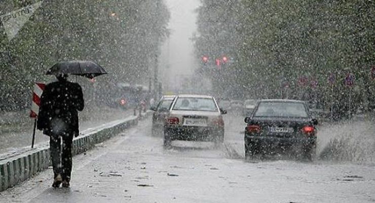 هشدار هواشناسی نسبت به رگبار باران و وزش باد شدید در برخی مناطق کشور