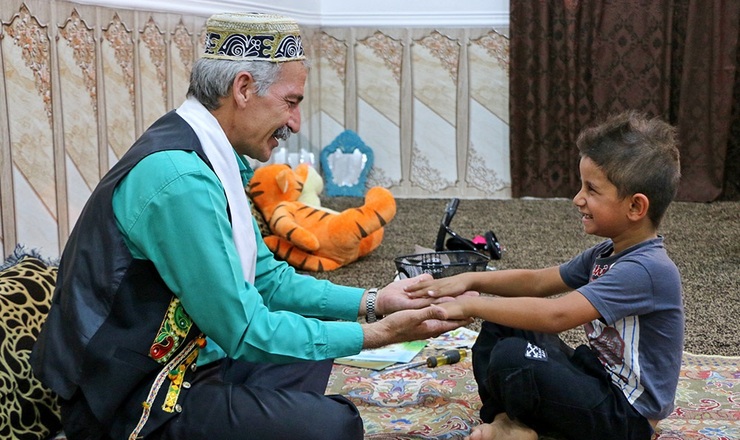 تصاویر| برآورده شدن آرزوی دو کودک سرطانی در خوزستان
