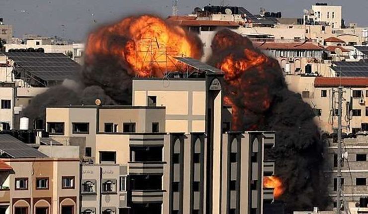 بمباران منزل مسکونی یکی از رهبران حماس در شهر رفح