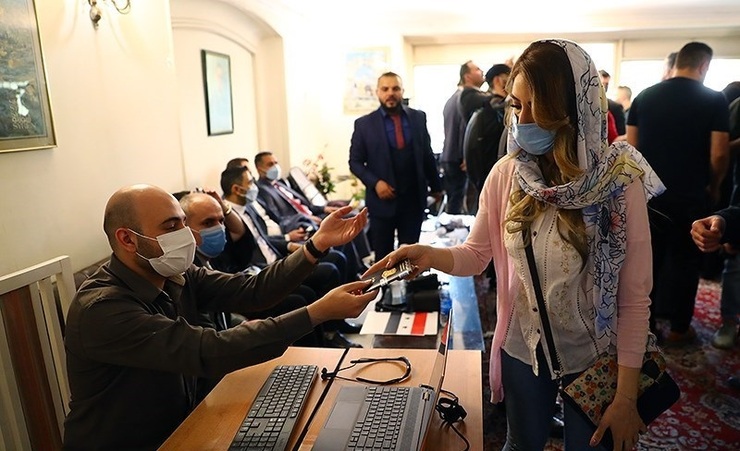 تصاویر| انتخابات ریاست‌جمهوری سوریه در تهران